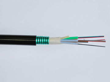 Мультимодный кабель для сразу хоронить, трубопровод GYTS напольный оптический, воздушный