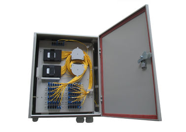 Коробка распределения оптического волокна холоднокатаной стали с SC/APC PLC 1×64