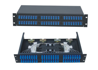 Коробка думмичного волокна порта ящика 48 терминальная для сетей переходники ST SC FC/CATV