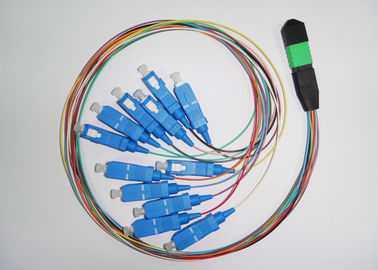 ПК передачи данных, гибкий провод оптического волокна UPC MPO симплексный с разъемом SC
