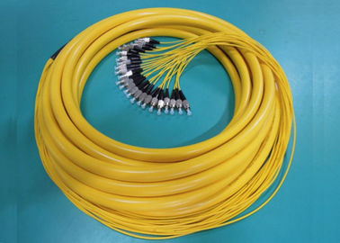 Однорежимный отрезок провода оптического волокна UPC с разъемами волокна 12pcs FC