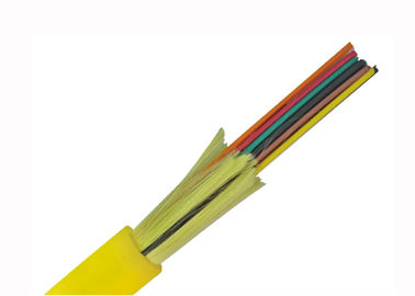 Крытый кабель оптического волокна OM3 распределения 2.0mm с курткой Aqua