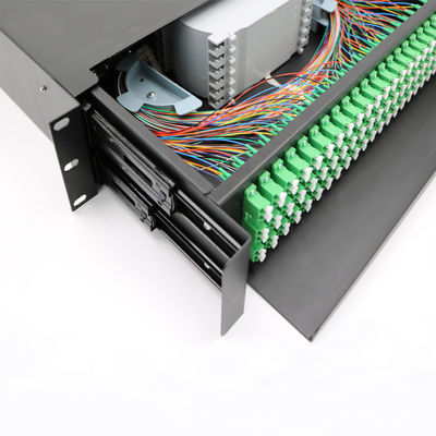 Сползающ тип пульта временных соединительных кабелей распределительной коробки ODF FTTH коробку оптически терминальную