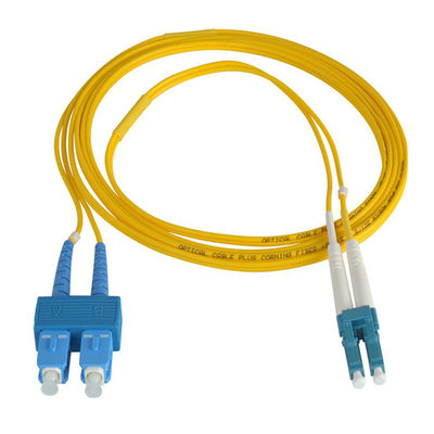 Гибкого провода оптического волокна LSZH соединительные кабели волокна симплексного однорежимные