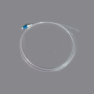 Симплекс гибкого провода оптического волокна FTTH прозрачный LC UPC невидимый