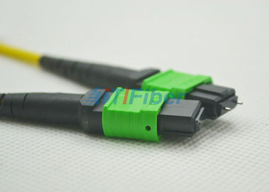 12 гибкий провод оптического волокна сердечника MTP с кабелем волокна 3.0mm круглым