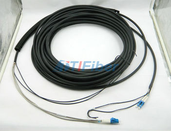 Гибкий провод оптического волокна ПК DLC, напольный защищенный кабель ветви