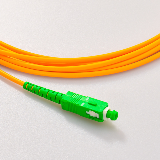 FTTH используют симплексные 9/125 1 2 режим гибкого провода оптического волокна Sc в 3 метра одиночный
